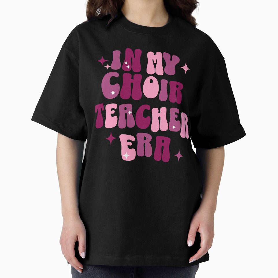 Choir Teacher | In My Choir Teacher Era | Music Teacher | Retro | Groovy Pink by ShoniwDesigns