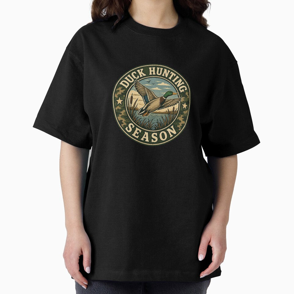 Duck Hunting Season Vintage Badge by EastEndTownie