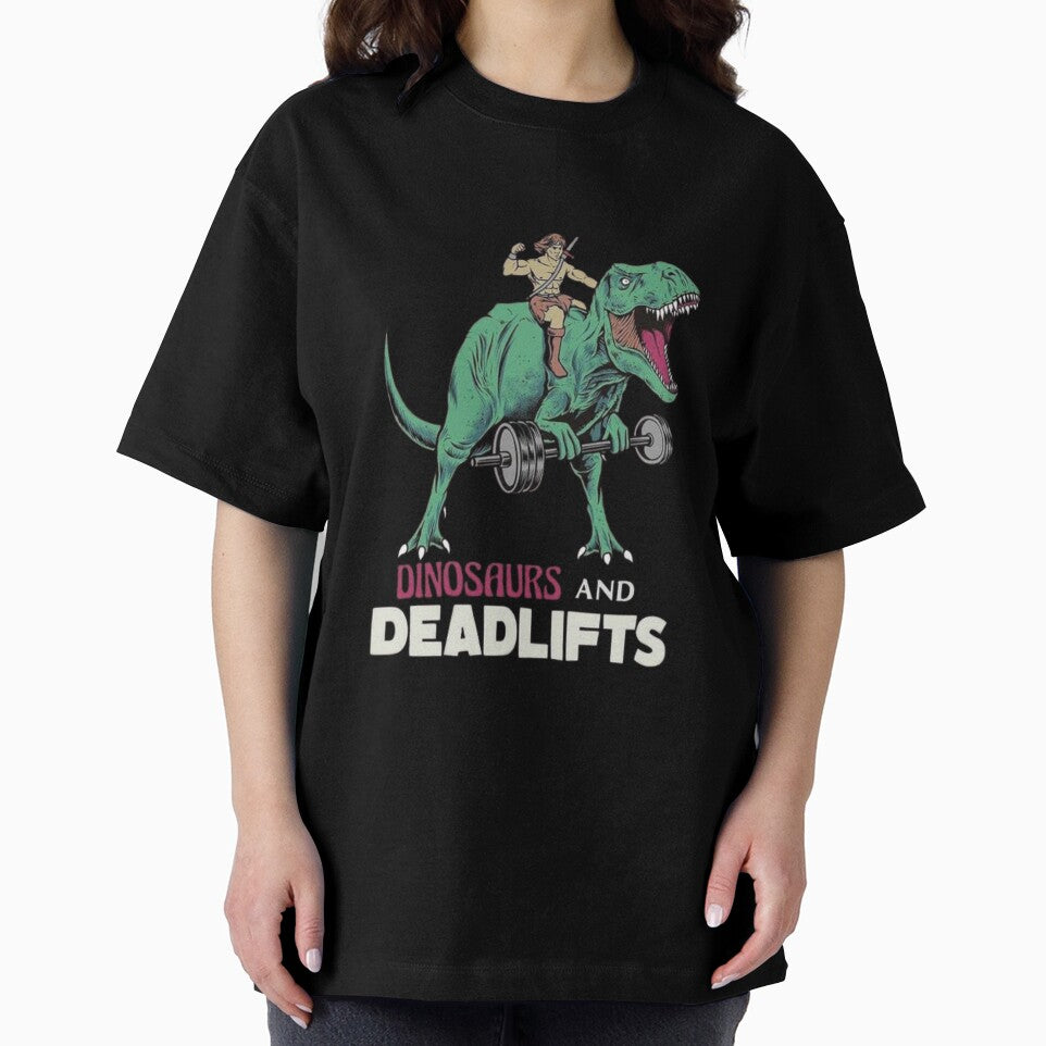 Dinosaur and Deadlift by CozyCoz