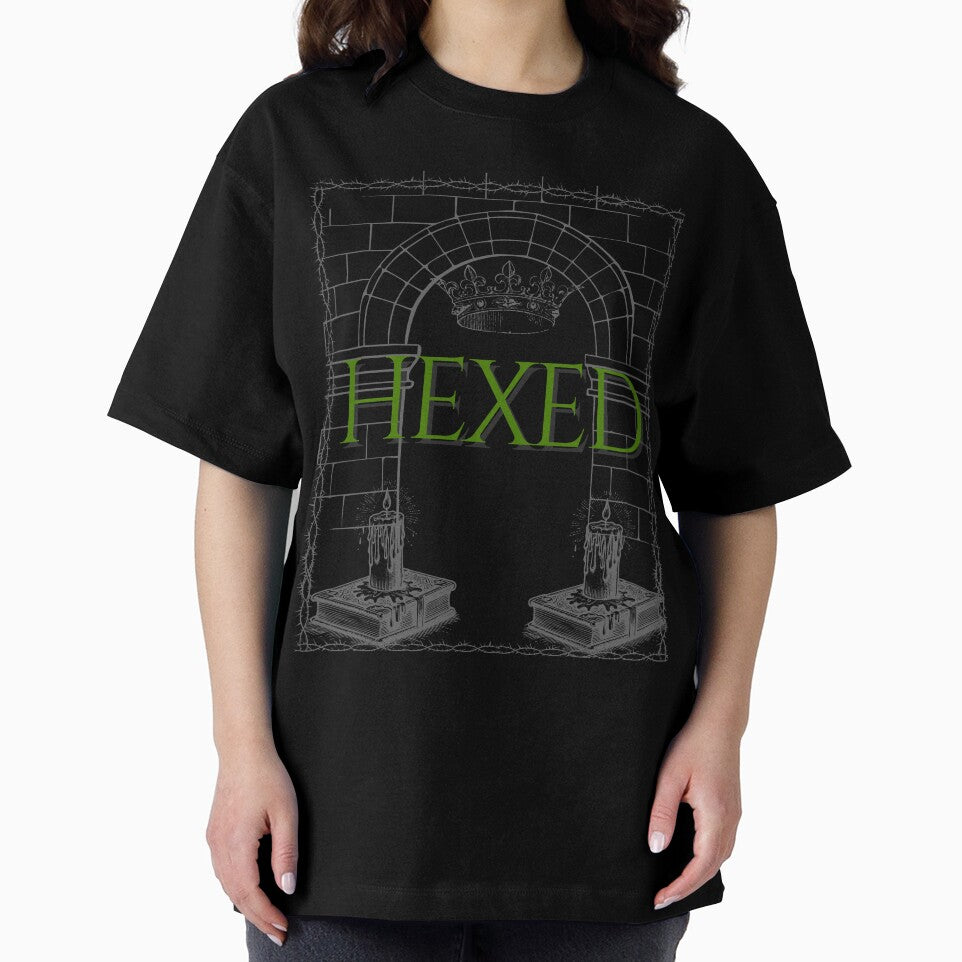 HEXED - Gothic Arch Candle Crown Design by Mystic Nexus Digital