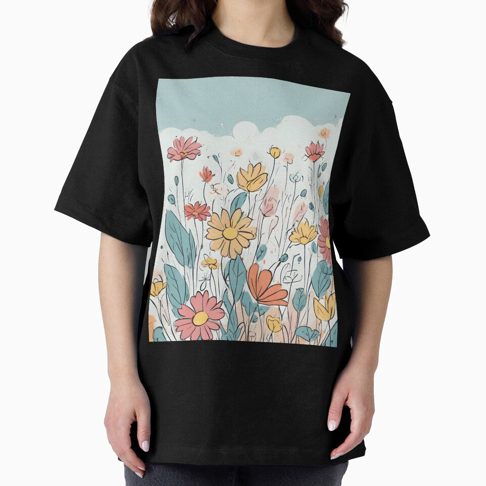 Simple line wildflowers by PrettyGirl Gallery