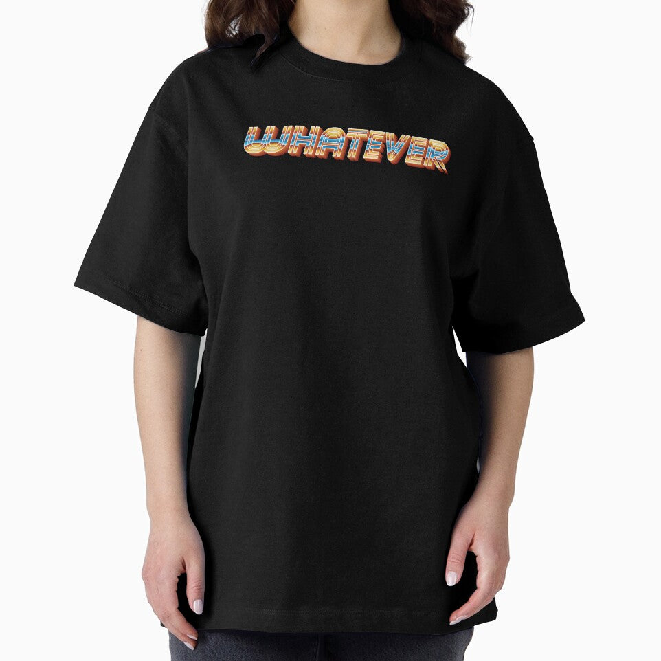 Whatever - Retro 80s Neon by Whimsical  Thinker