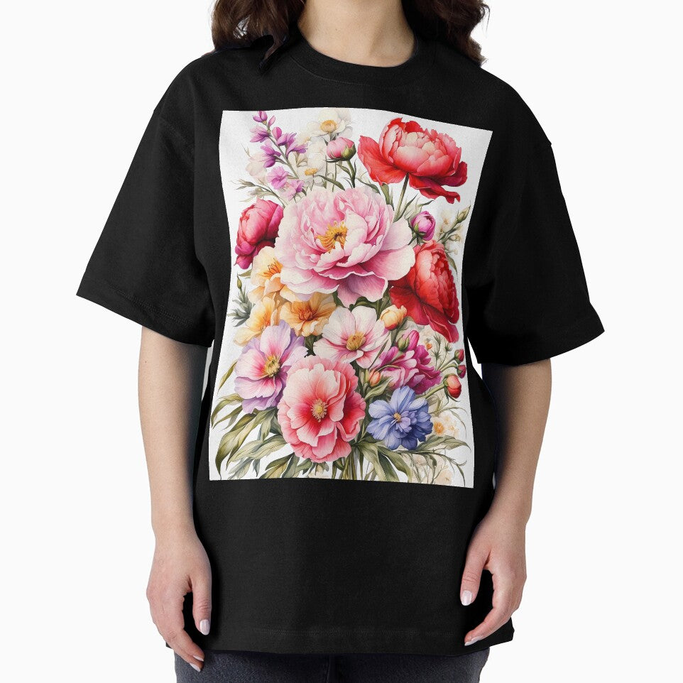 Spring:Peonies, Gladiolus, Cosmos, and Bachelor's Buttons Bouquet by Chicandcool