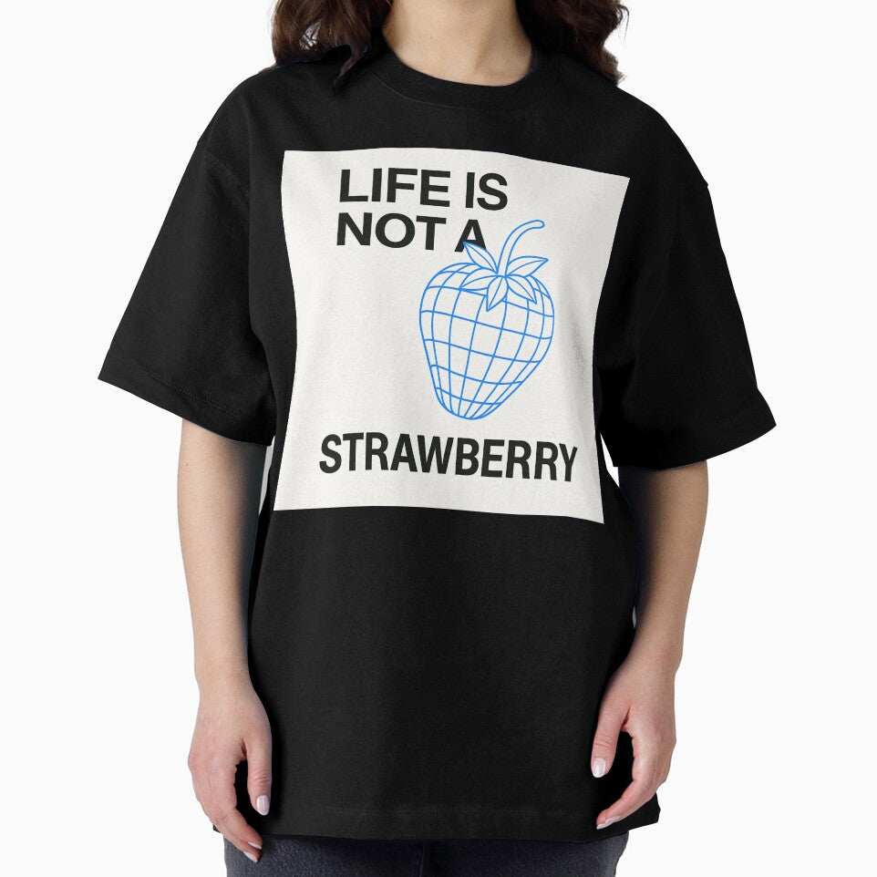 Life Is Not a Strawberry Meme — Strawberry Art by Vivienne Antoinette