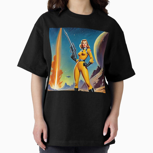 1950's Female Space Cadet | Retro Artwork by OrganicLights