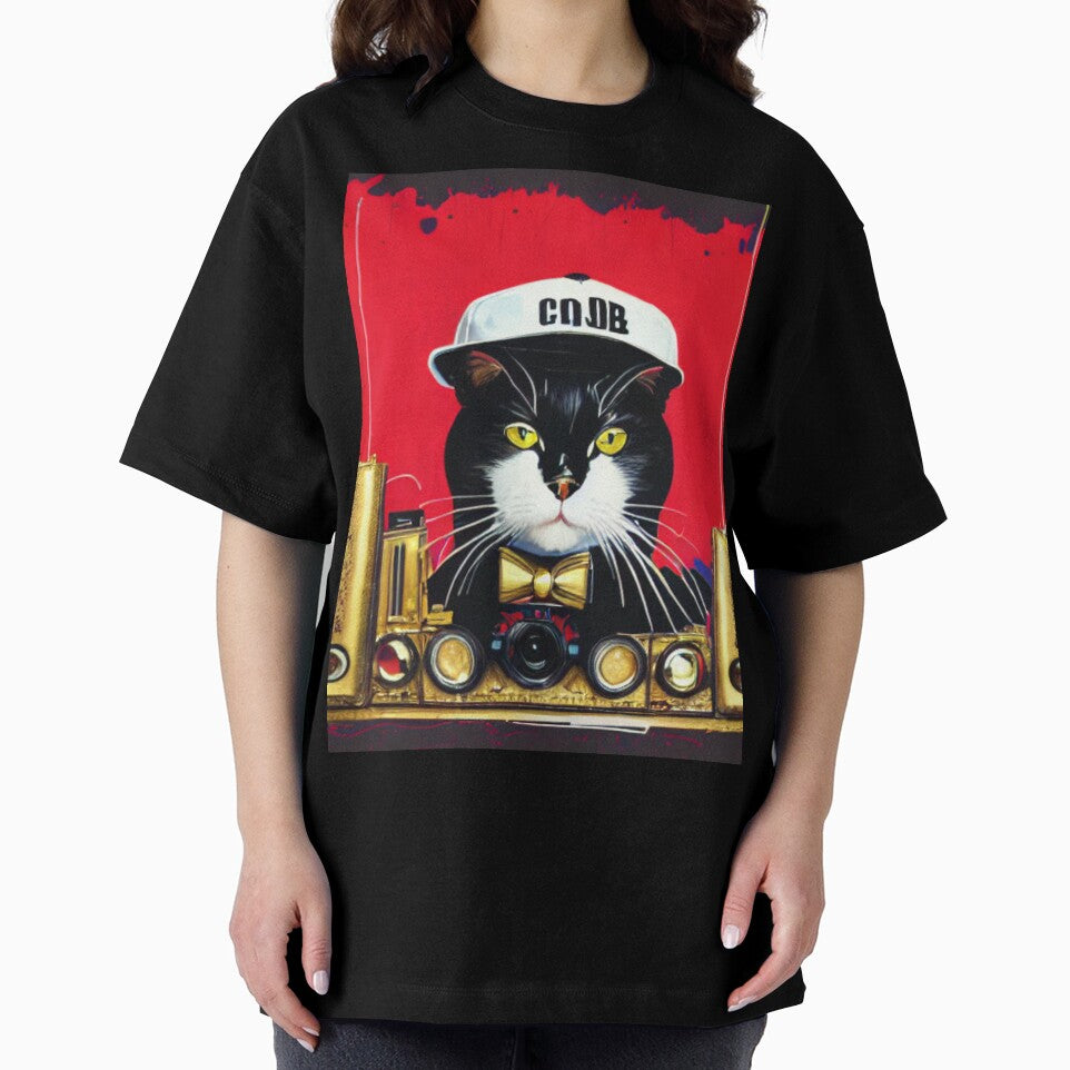 The Black and White Beatmaker - The Hip Hop DJ Cat - The Club King by WBP Mart