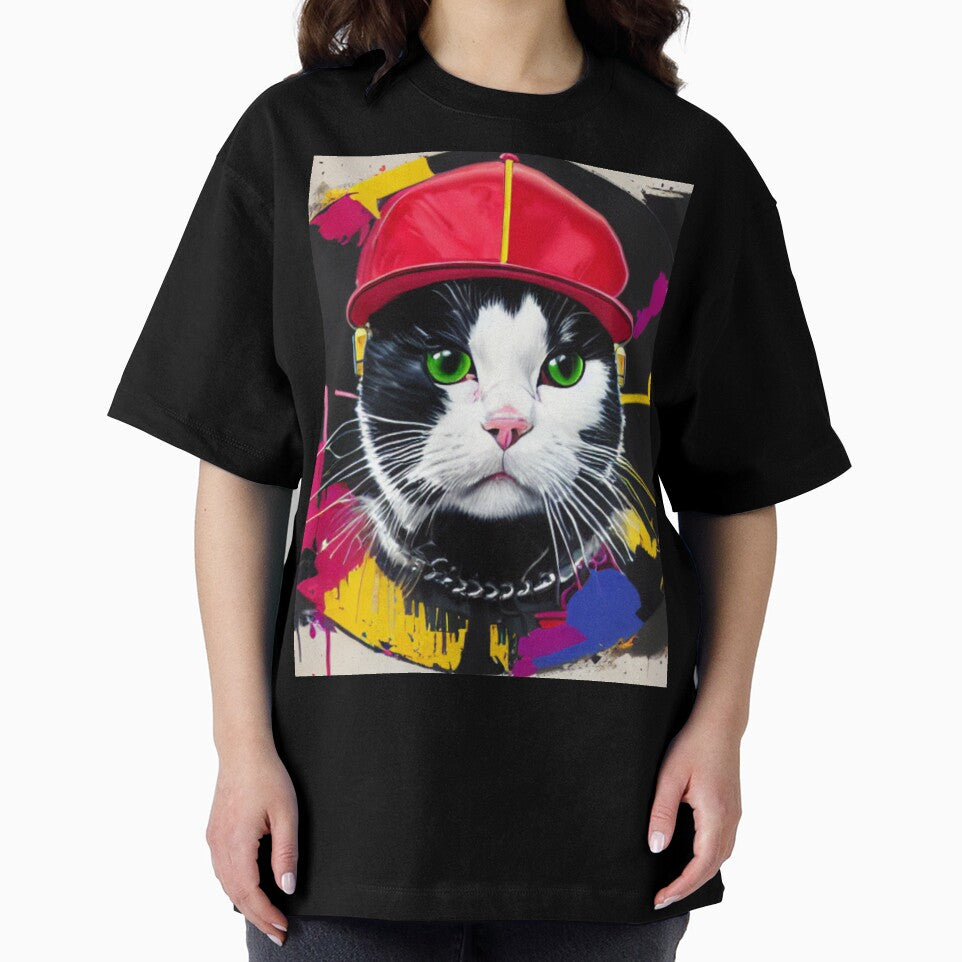The Hip Hop DJ Cat - The Black and White Beatmaker - The Majestic Mixer by WBP Mart