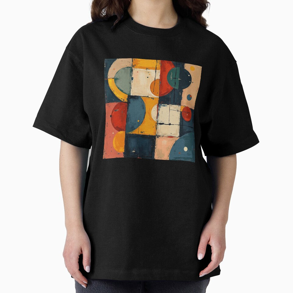 Colorful Geometric Abstraction – Modern Digital Circle Art by Arte Zen