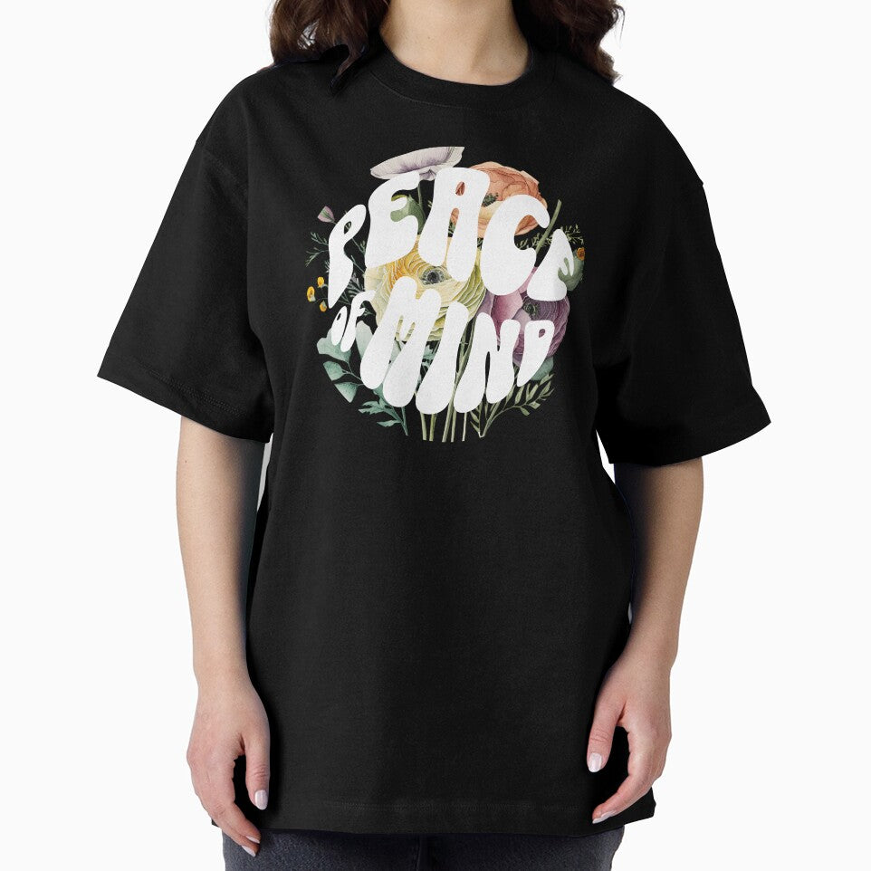 Unisex Peace Of Mind Printed Graphic Tee, Summer by Trend Merch Studio
