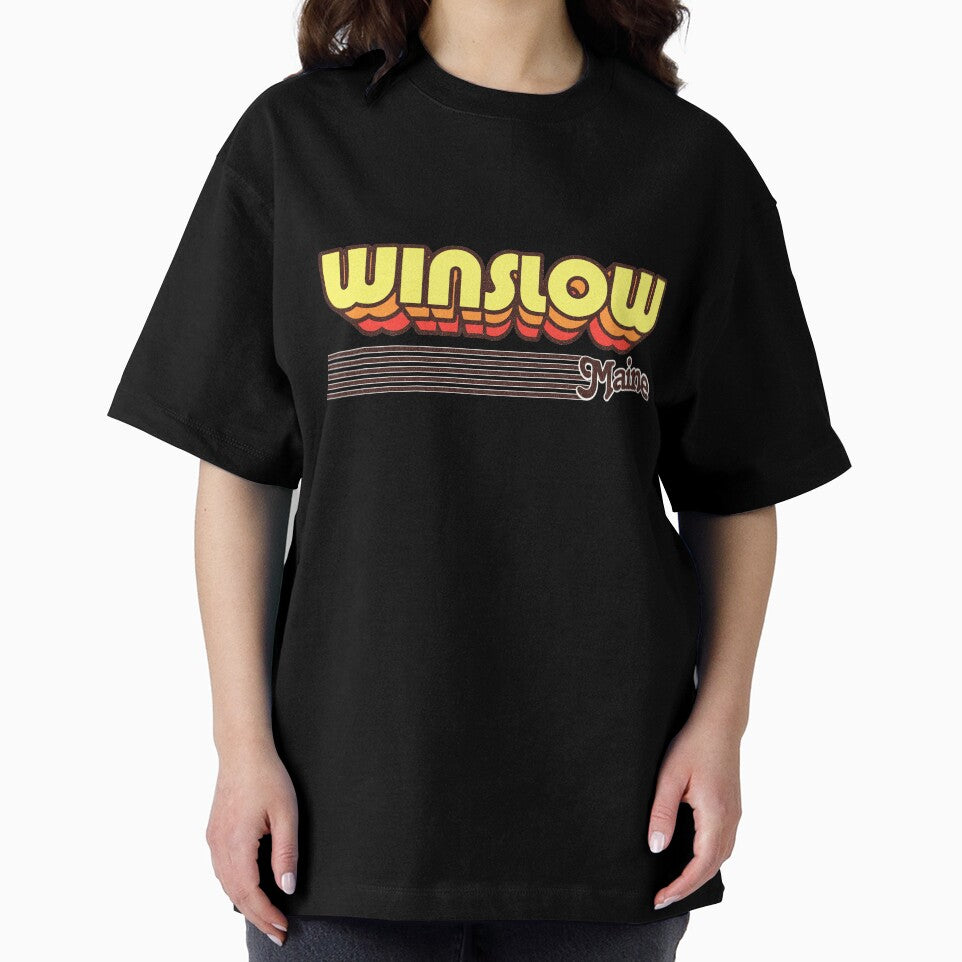 Winslow, Maine | Retro Stripes by retroready
