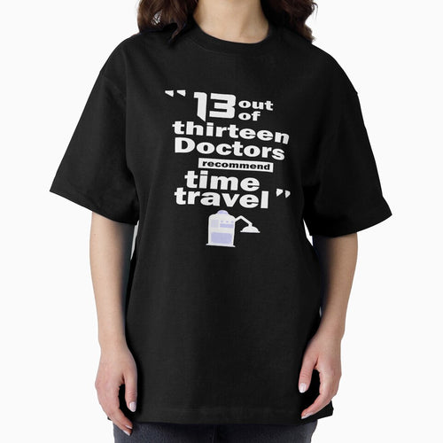 13 Out Of Thirteen Doctors Recommend Time Travel by Custom Crest