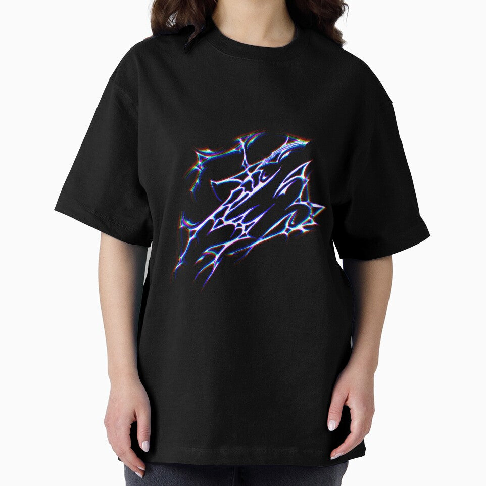 Cyber sigilism chromatic aberration blue by NoLife Artist