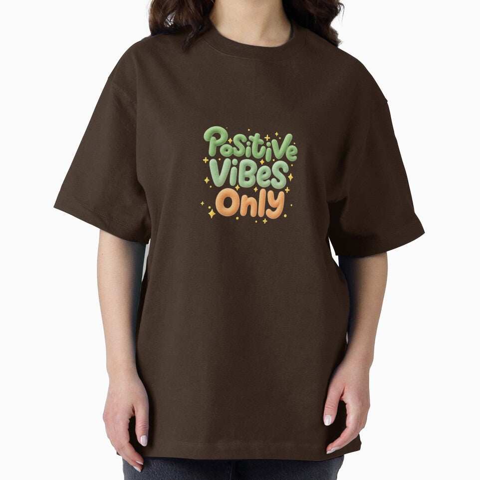 Positive Vibes Only Pastel Motivational Design by Siti Hoiriyah