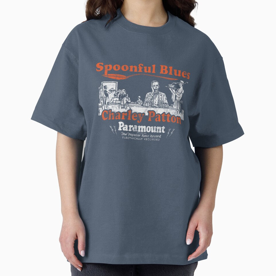Charley Patton : Classic Blues from Paramount Records light print no frame by GenXTees