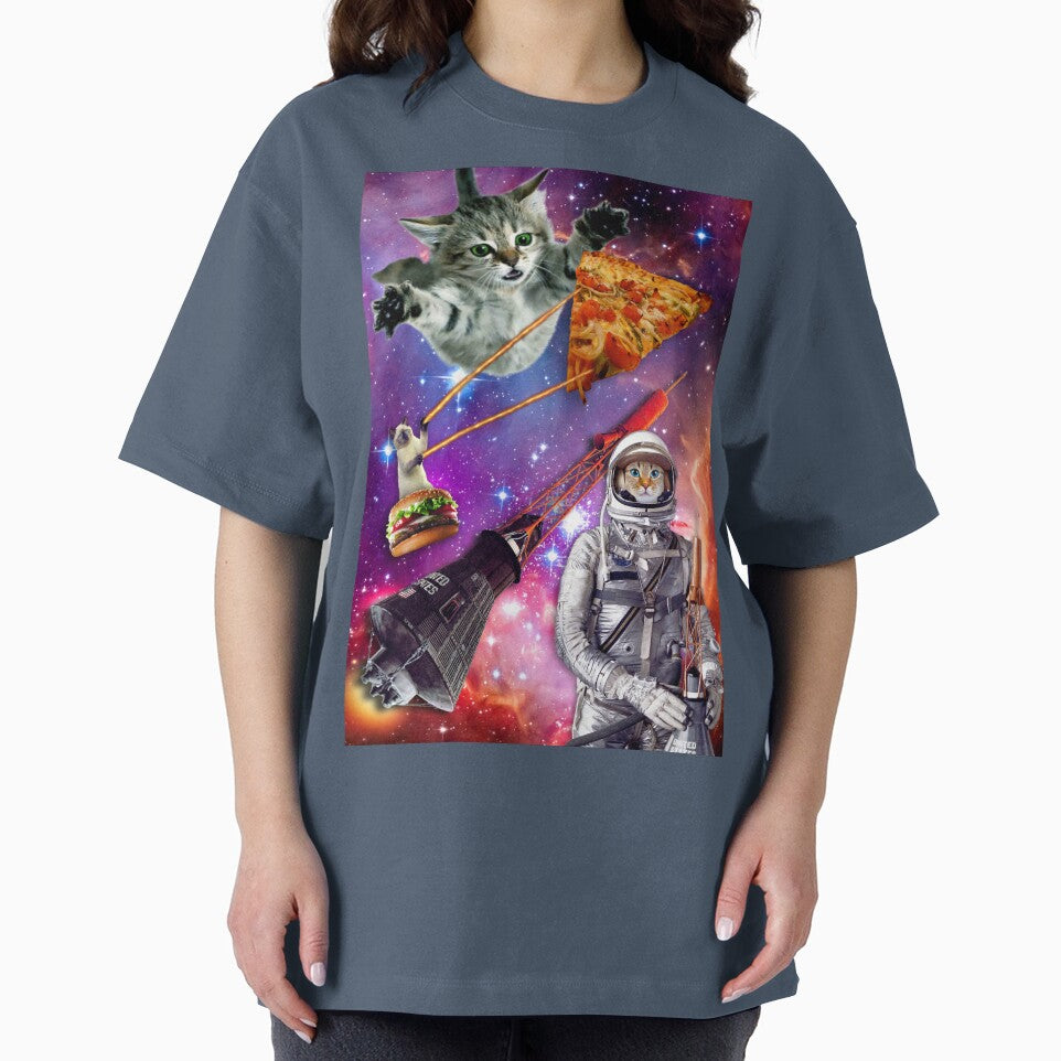 Pizza Cat in Space by scooterbaby