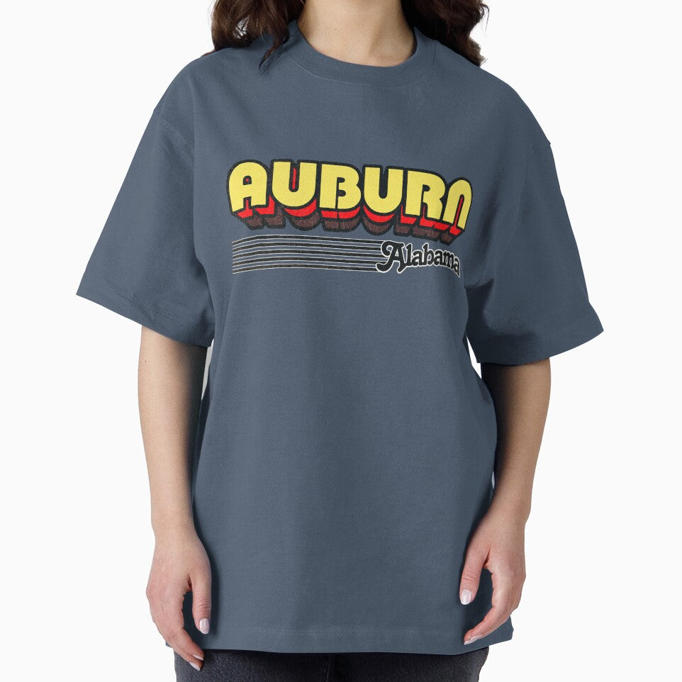 Auburn, Alabama | Retro Stripes by retroready