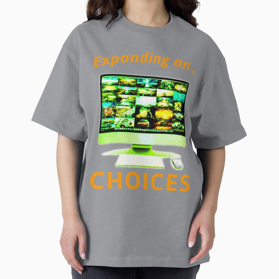 Expanding on Choices, a modern computer gift, for the geek and computer lover by PiperParrot