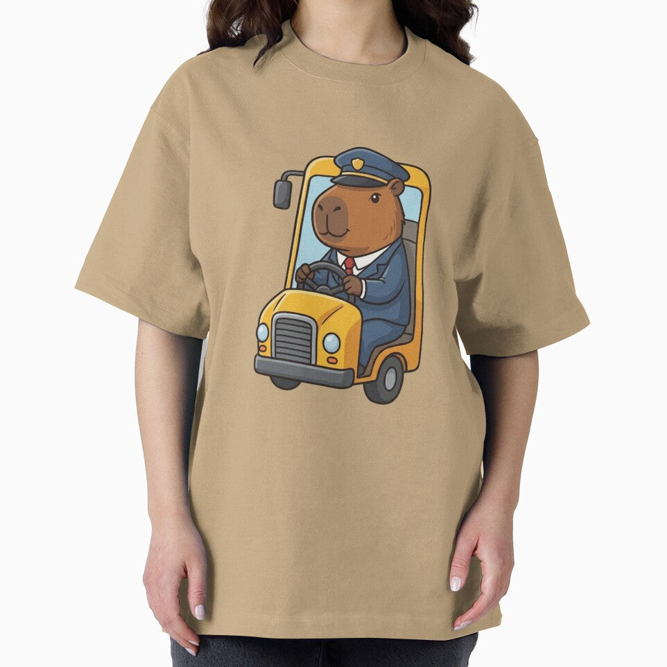 School Capybara Bus Driver by Ivy-Triggs
