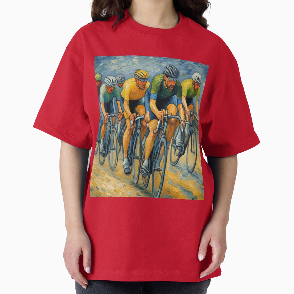 "Thrilling Cycling Race: Pedaling Towards Victory" by Artisticanvas