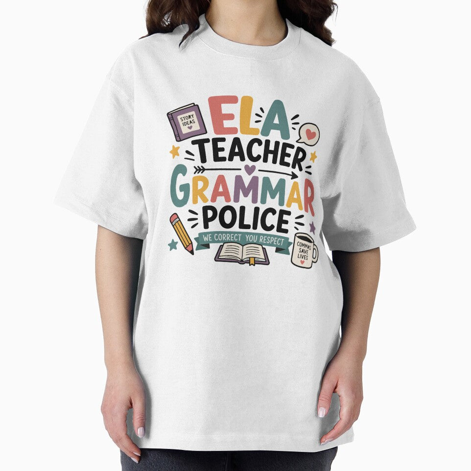 ELA English Teacher Grammar Police by officinelala