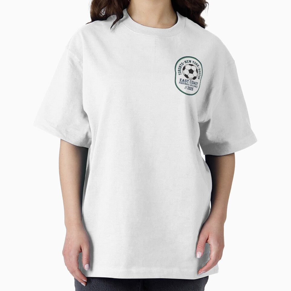 East Coast Football Alliance Vintage Soccer Badge by BrownHorse90s Unisex , , , Long Sleeve Tee