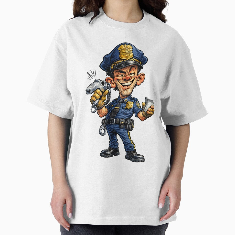Police Officer Cartoon by AlexLineArt