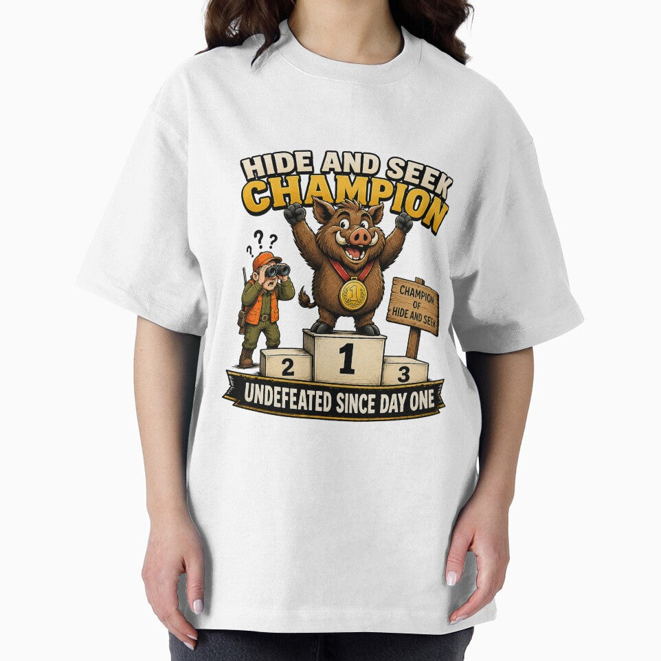 Hide And Seek Champion - Funny Hunting Design by C6S5M