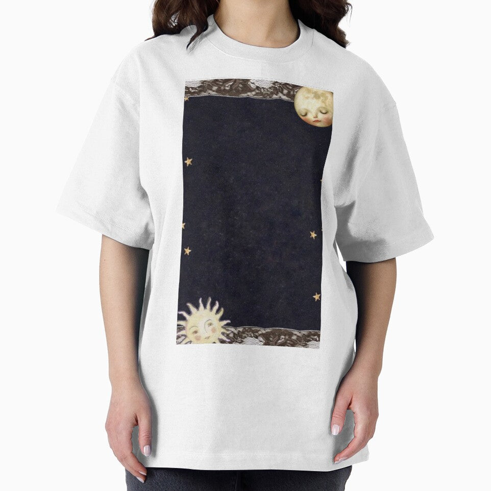 90s whimsigoth sun, moon and stars by BrontesWhimsyStore