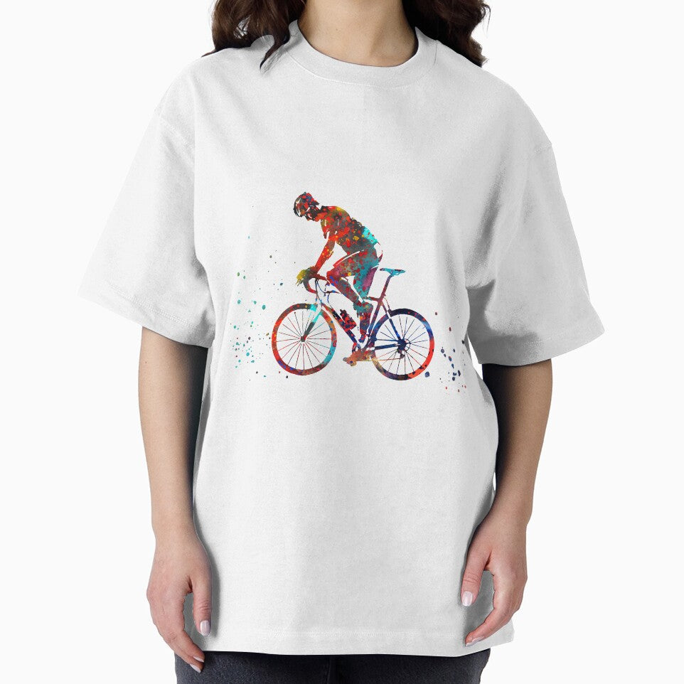 Road cycling, road cycling man, road bicycle, man cyclist by Rosaliartbook