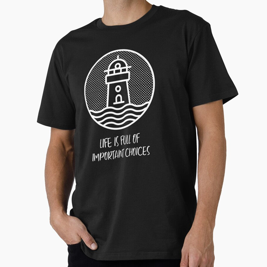 LIFE IS FULL OF IMPORTANT CHOICES OFFSHORE FISHING by Redlimetshirts