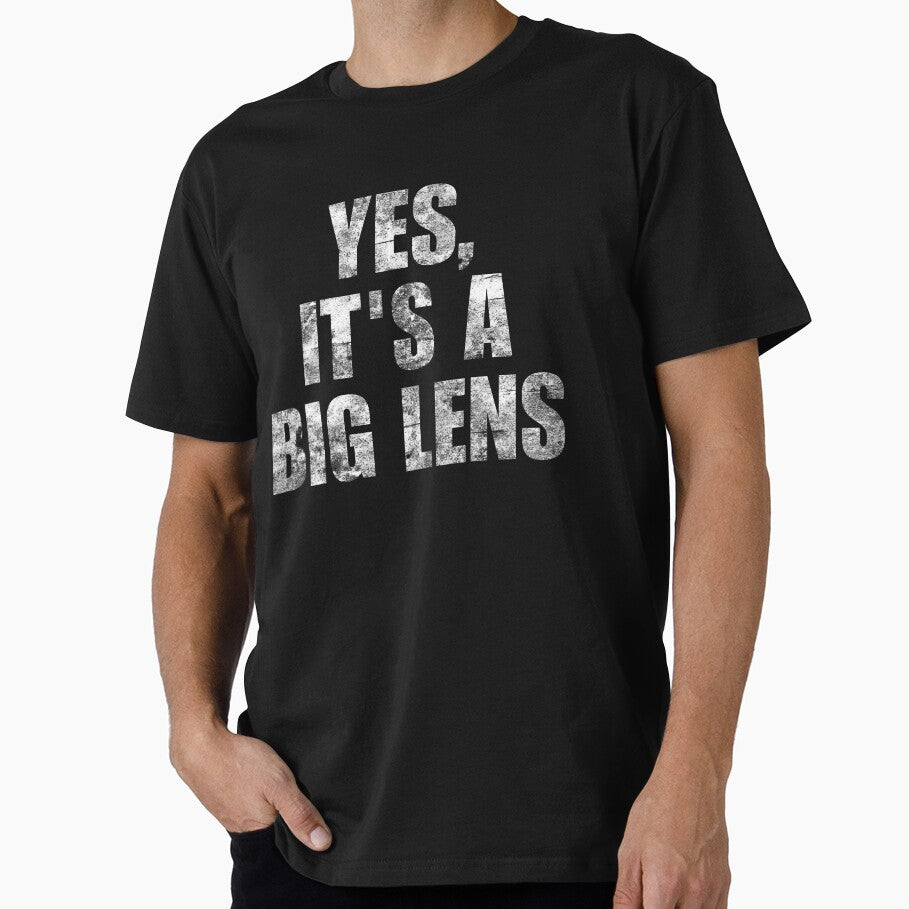Yes It’s a Big Lens Photographer Humor by Barry Callister Photography