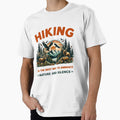 Hiking Is the Best Way to Embrace Nature and Silence by PrintSparkDesigns
