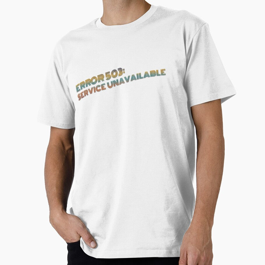 Error 503: Service Unavailable Retro Tech Design by Studioeightysix