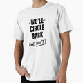 We’ll Circle Back (We Won’t) – Corporate Humor Sticker, Office & Freelancer Joke by WhiteRabitDesigns