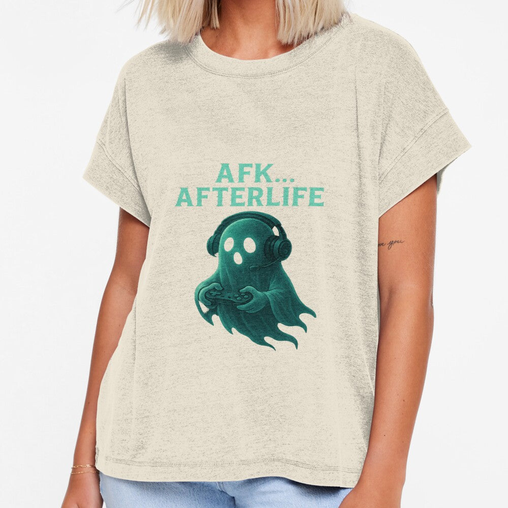 AFK… Afterlife – Sarcastic Gamer Halloween Design by GeekGliter