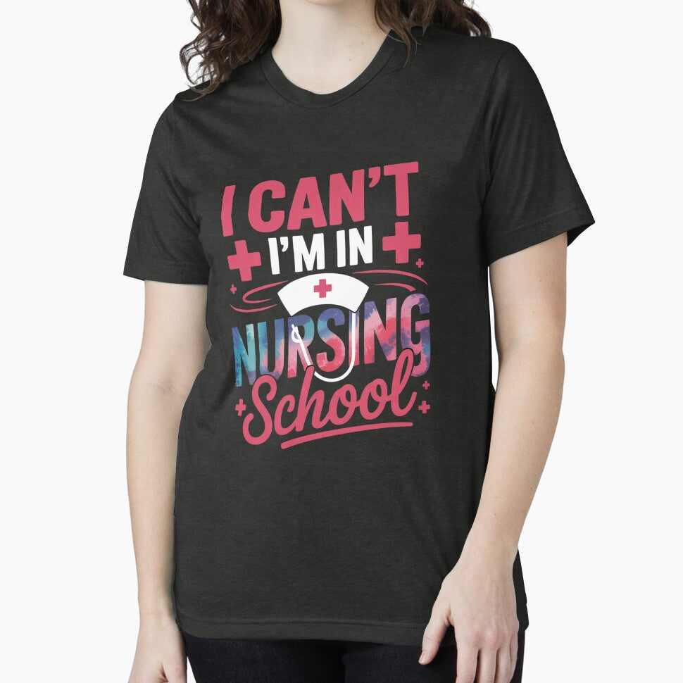 Funny I Can't I'm In Nursing School Nurse Student Ideas by InspiredFoul