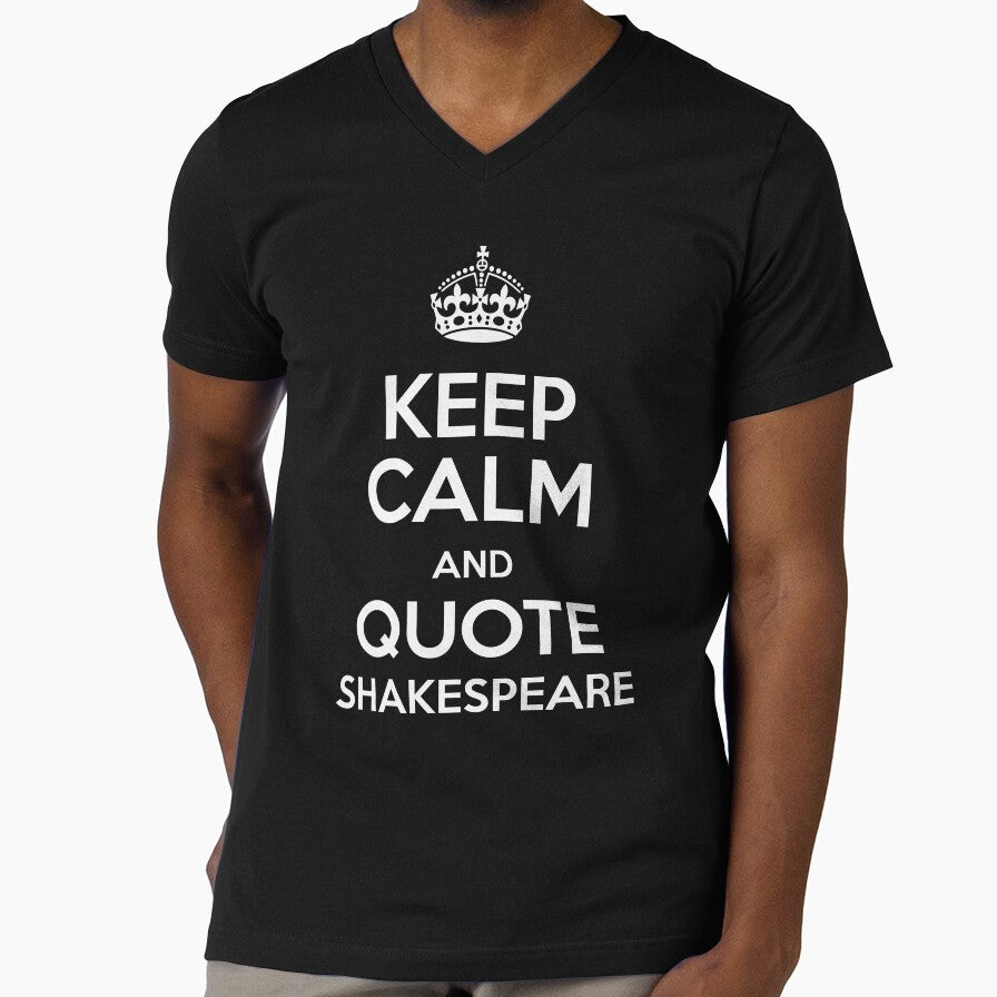 Keep Calm & Quote Shakespeare by Styled Vintage