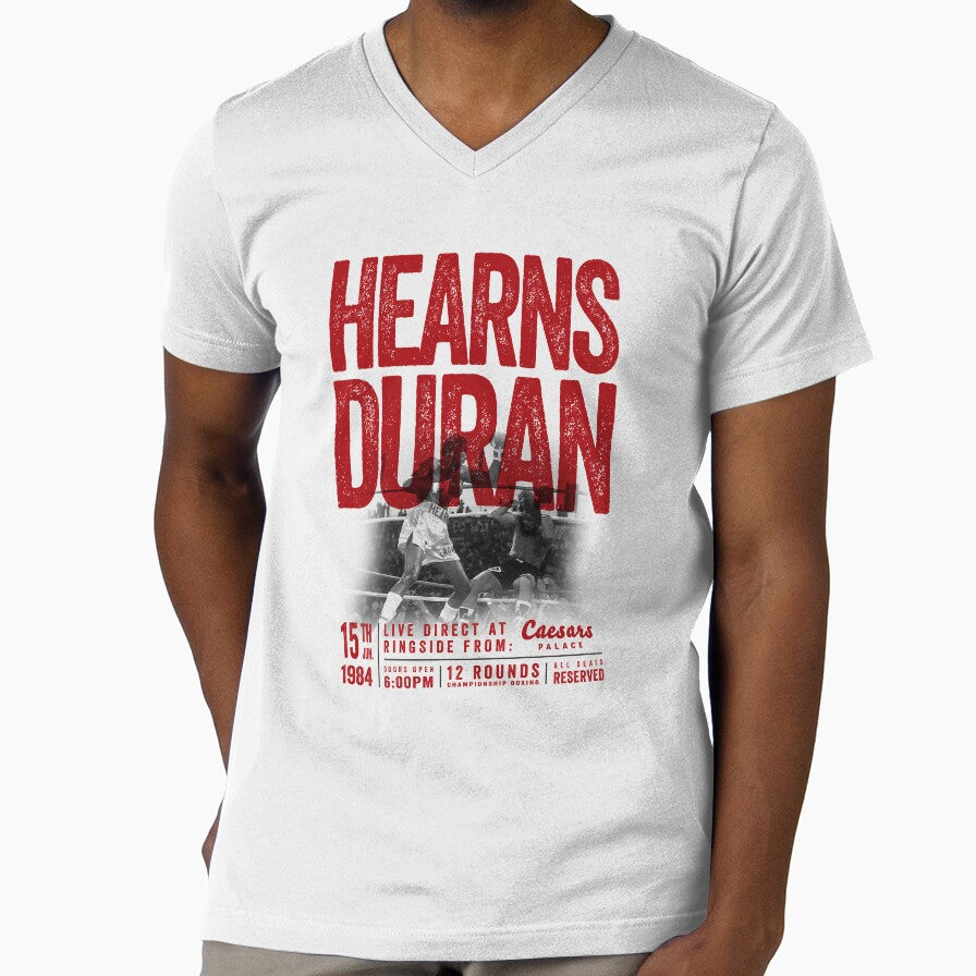 Hearns vs Duran Boxing Shirt by TeeMonsters