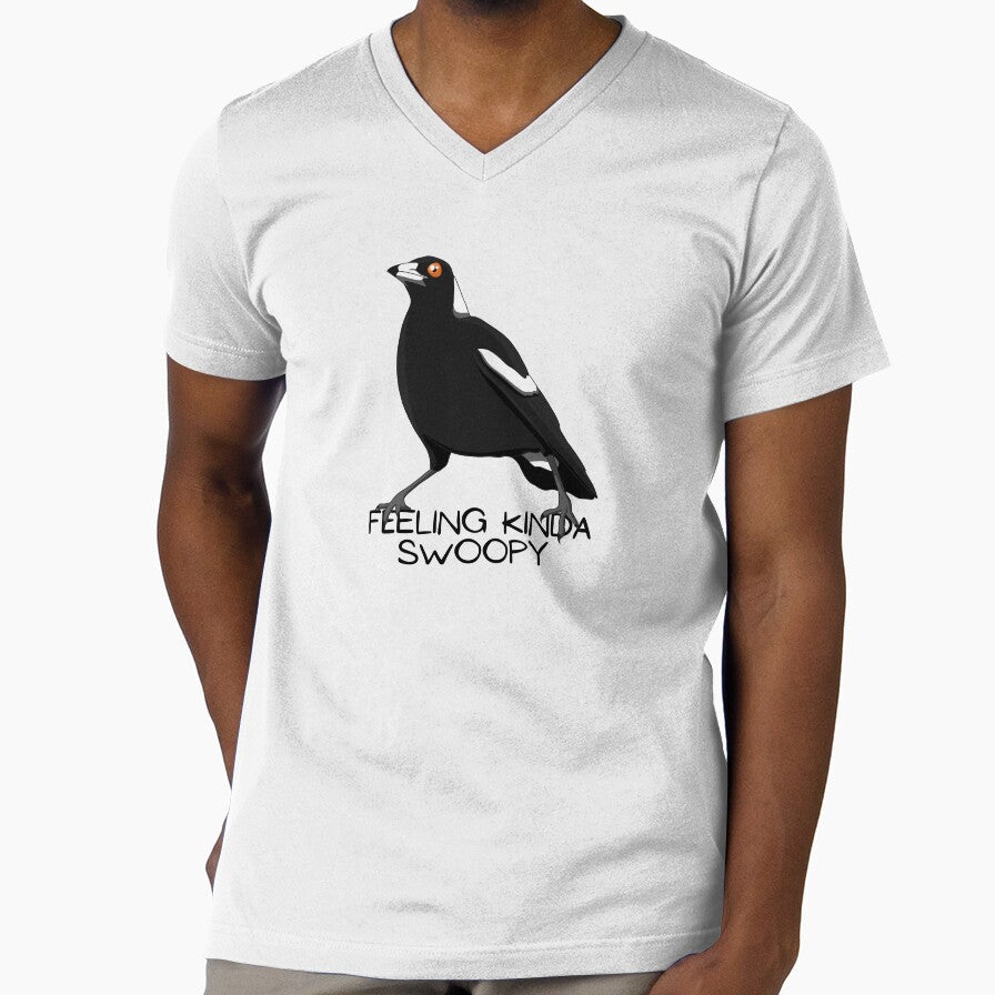 Funny Australian magpie feeling kinda swoopy by aussiemaggieluv
