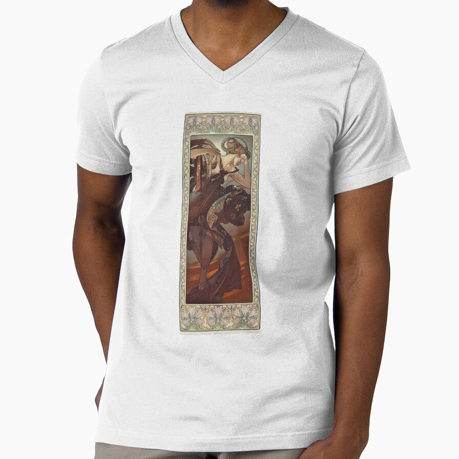 Étoile Du Soir  -Alphonse Mucha -Art Nouveau Mucha -Art Nouveau - Vintage Alphonse Woman Nouveau by TeeARTHY