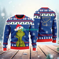 St Louis Blues The Grinch Funny Merry Christmas Uglly Sweater 3D New Trend