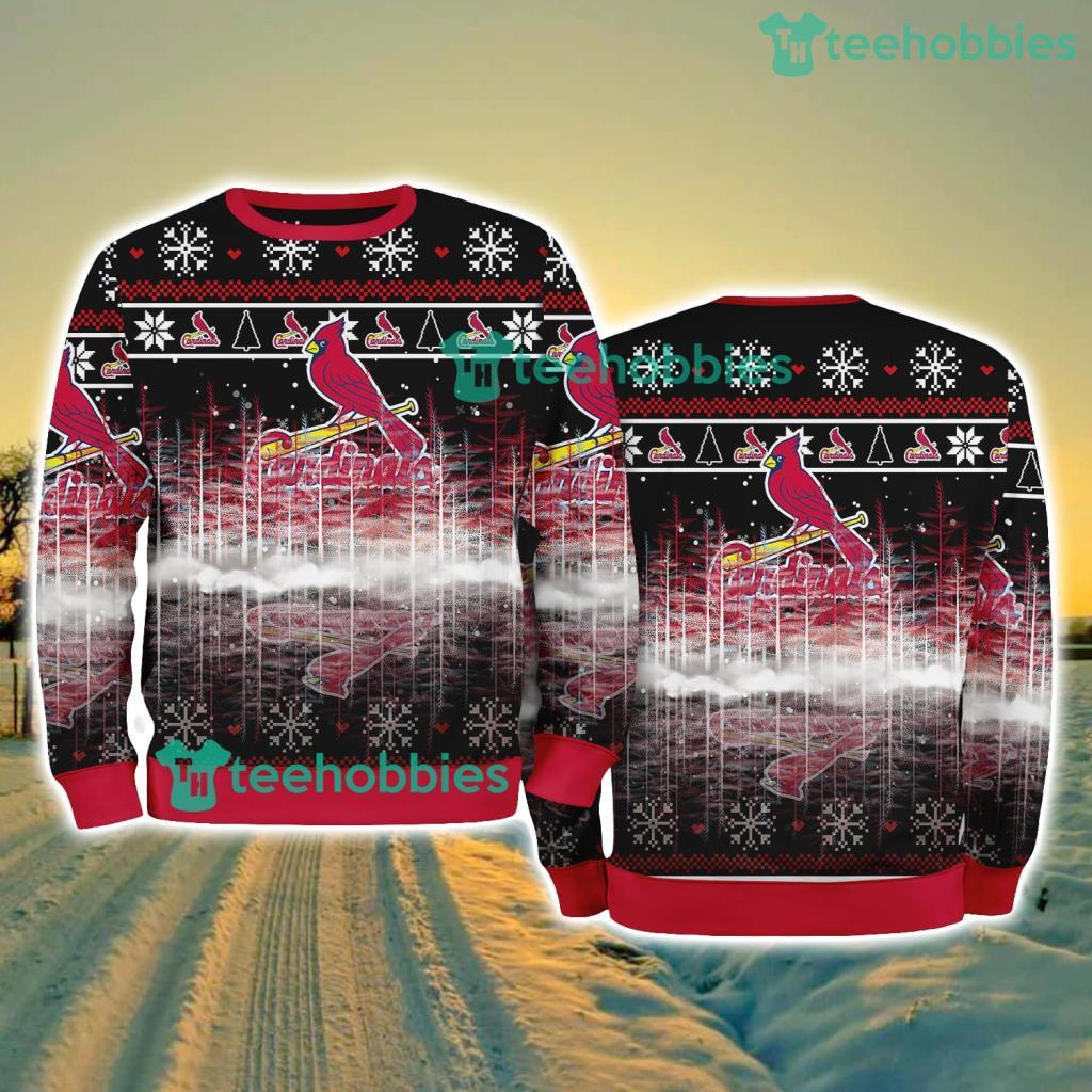 St Louis Cardinals MLB Pine Christmas Ugly Sweater New Style Best Gift For Fans