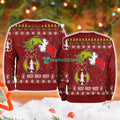Stanford Cardinal Ncaa Grinch Hand Ugly Christmas Sweater 3D