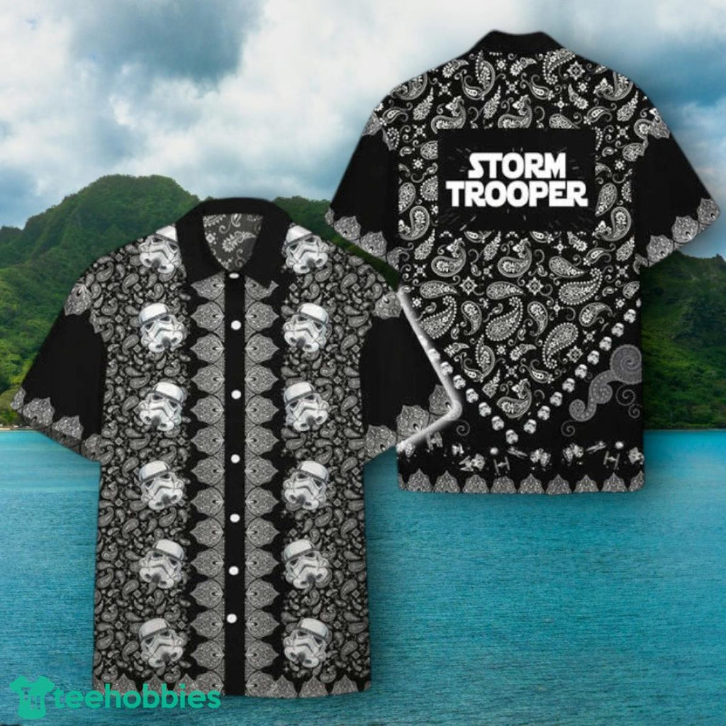 Stormtrooper Bandana Pattern Hawaiian Shirt Impressive Gift