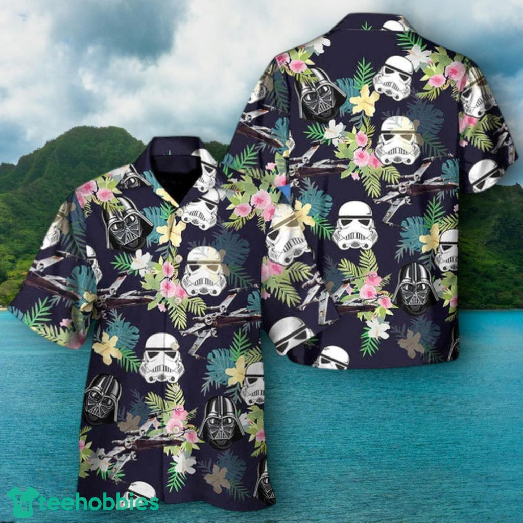 Stormtrooper Darth Vader Tropical Hawaiian Shirt Impressive Gift
