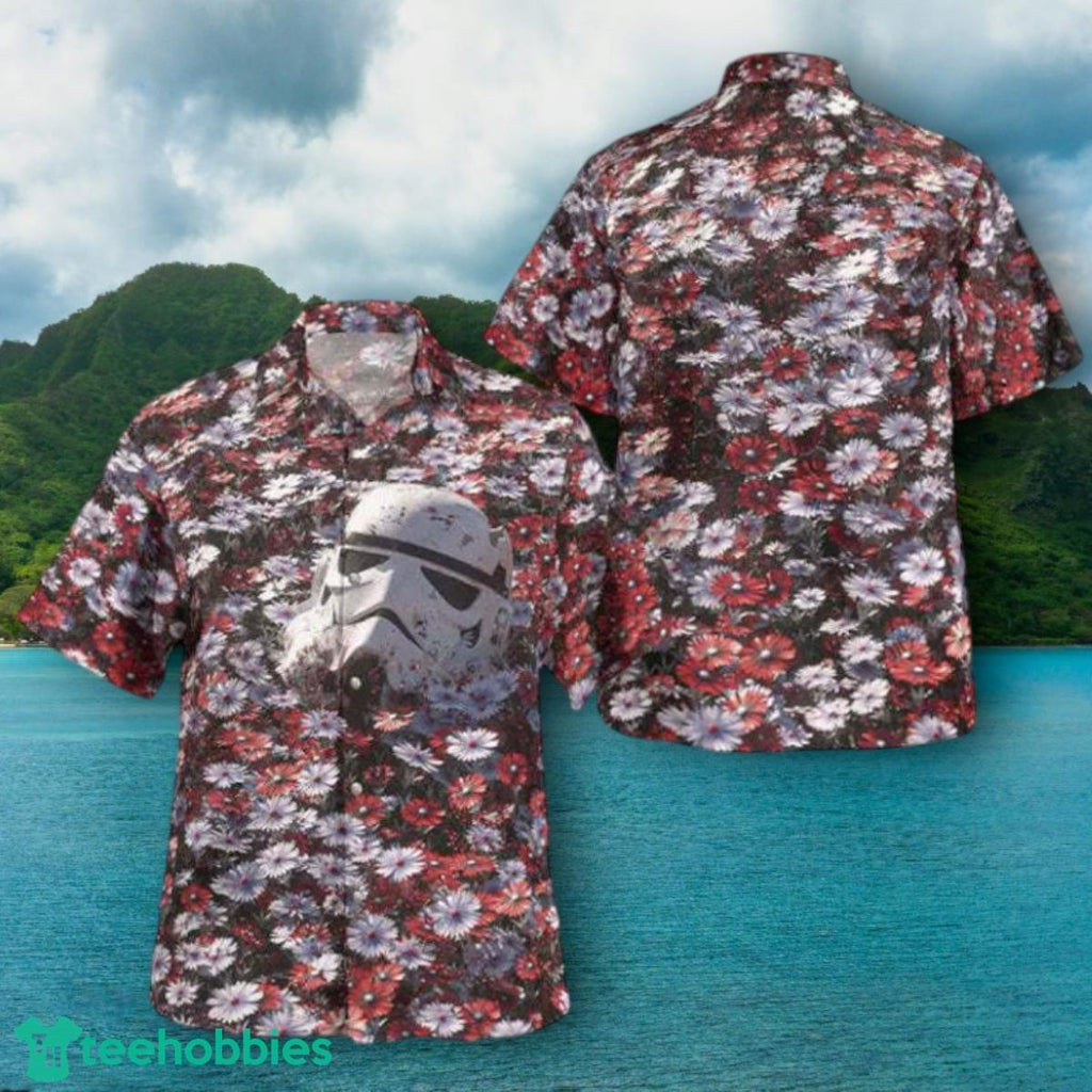 Stormtrooper Flower Hawaiian Shirt Impressive Gift