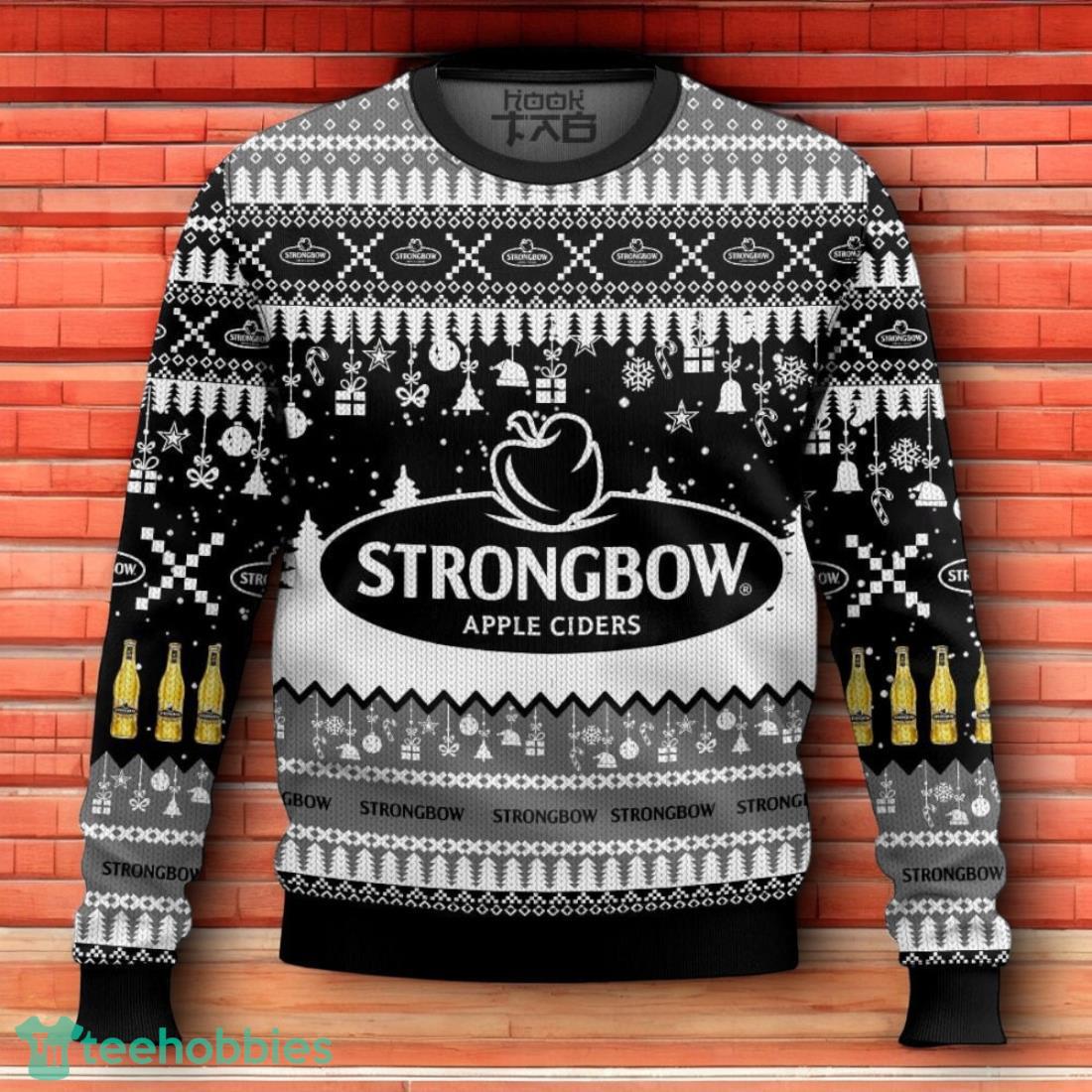 Strongbow United Kingdom Beer Ugly Christmas Sweater 3D Design For Men Women
