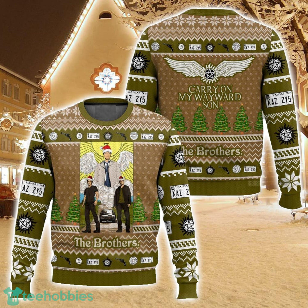 Supernatural TV show, Christmas Ugly Christmas Sweater For Men And Women Christmas Holiday Gift Family Gift