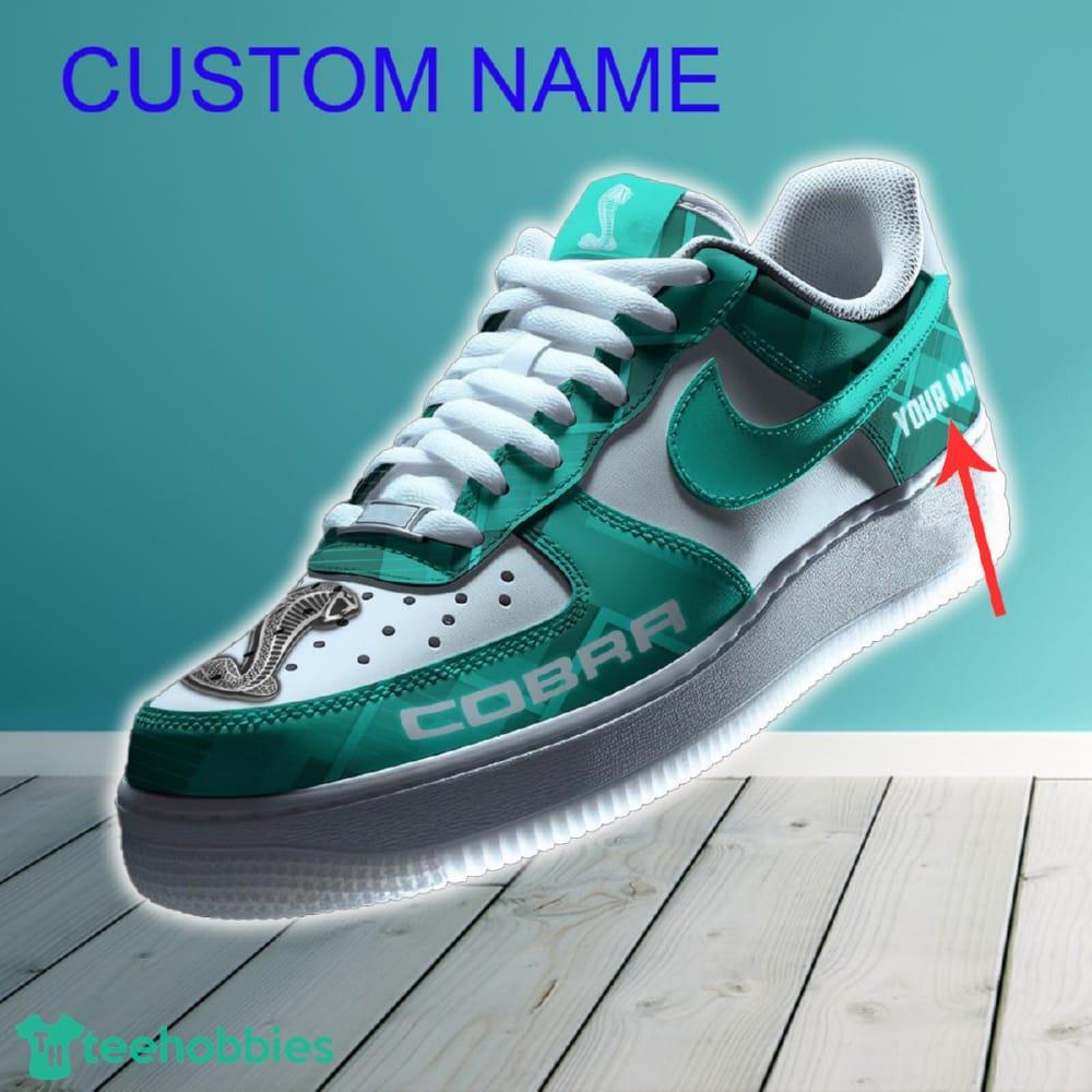 SVT Corba Car Air Force 1 Shoes Green Color For Men Women Custom Name Gift For Fans