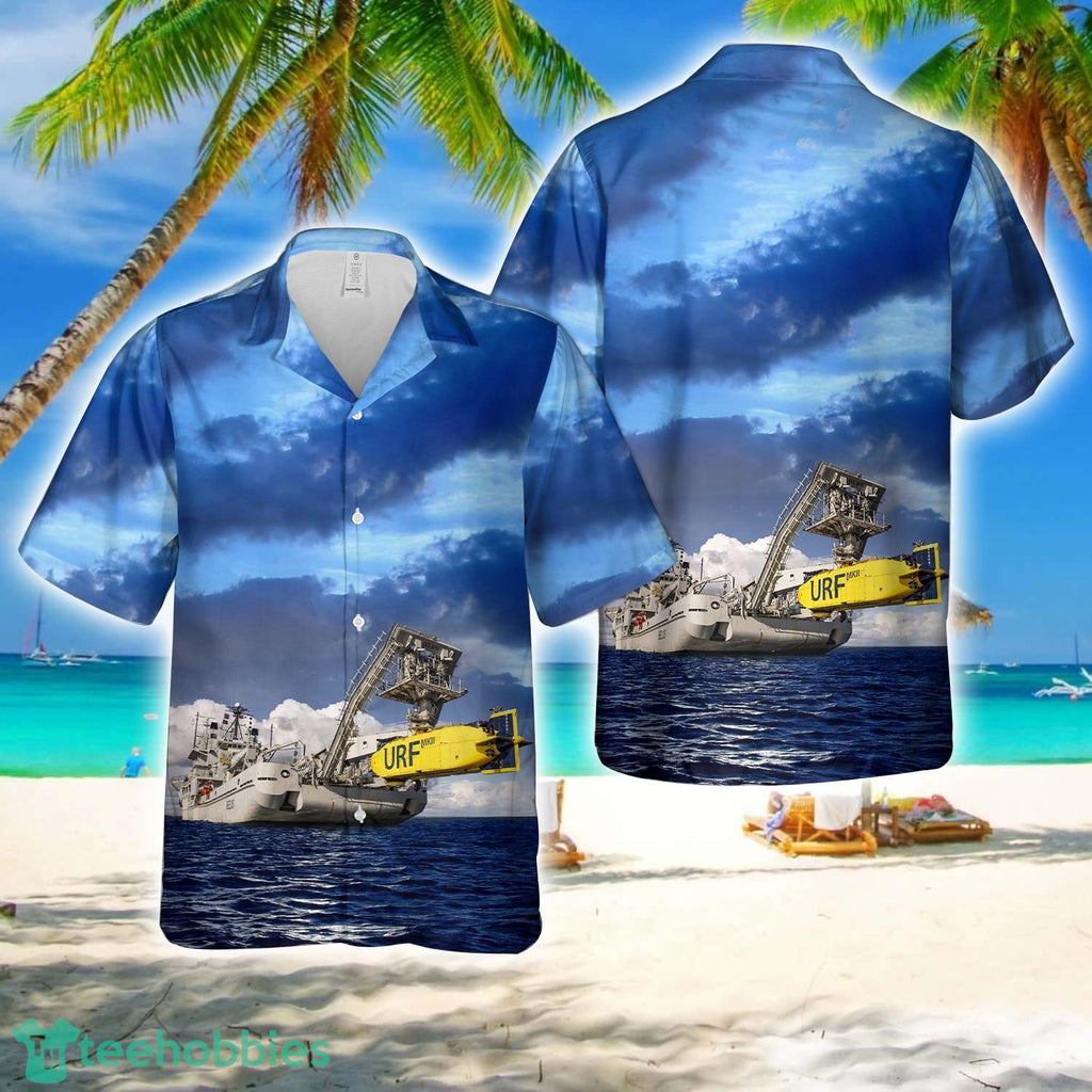 Swedish Submarine Rescue Vehicle (URF) from HSwMS Belos Hawaiian Shirt Beach Shirt